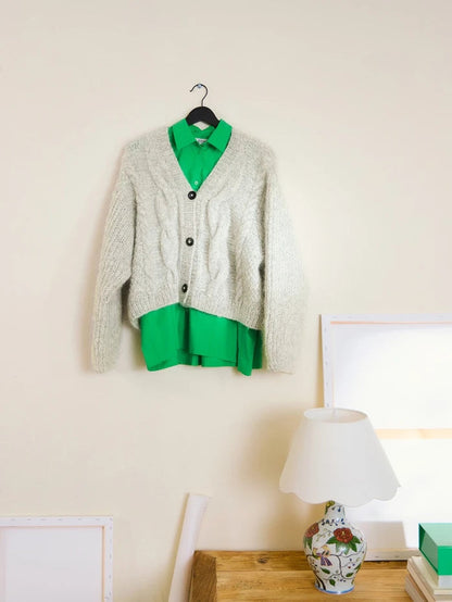 Sandnes Garn Harper Cardigan pattern