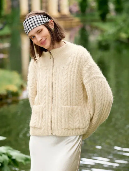 Sandnes Garn Kaja jacket pattern