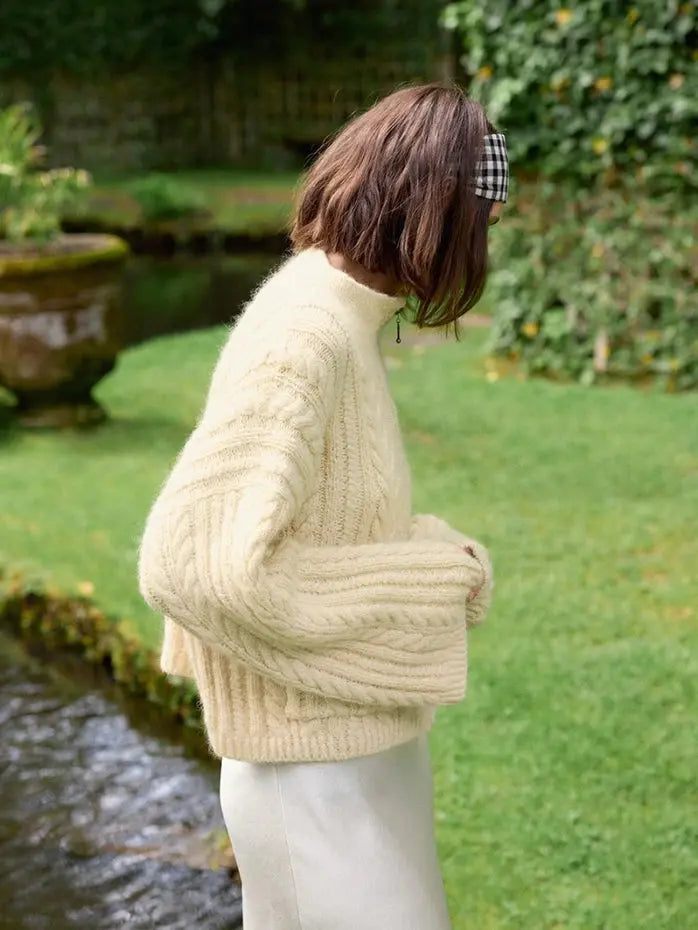 Sandnes Garn Kaja jacket pattern