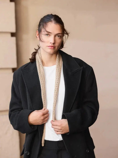 Sandnes Garn Lacey scarf pattern Sandnes Garn