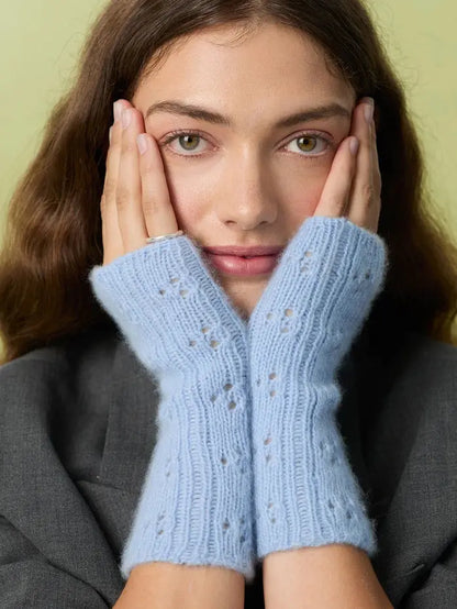Sandnes Garn Miu Pointelle  Mittens Pattern (ONLY FOR SALE WITH THE YARN FOR THE PROJECT) Sandnes Garn