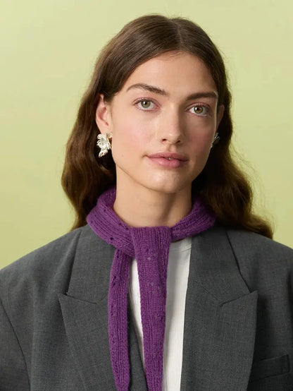 Sandnes Garn Miu Pointelle Scarf Pattern (ONLY FOR SALE WITH THE YARN FOR THE PROJECT) Sandnes Garn