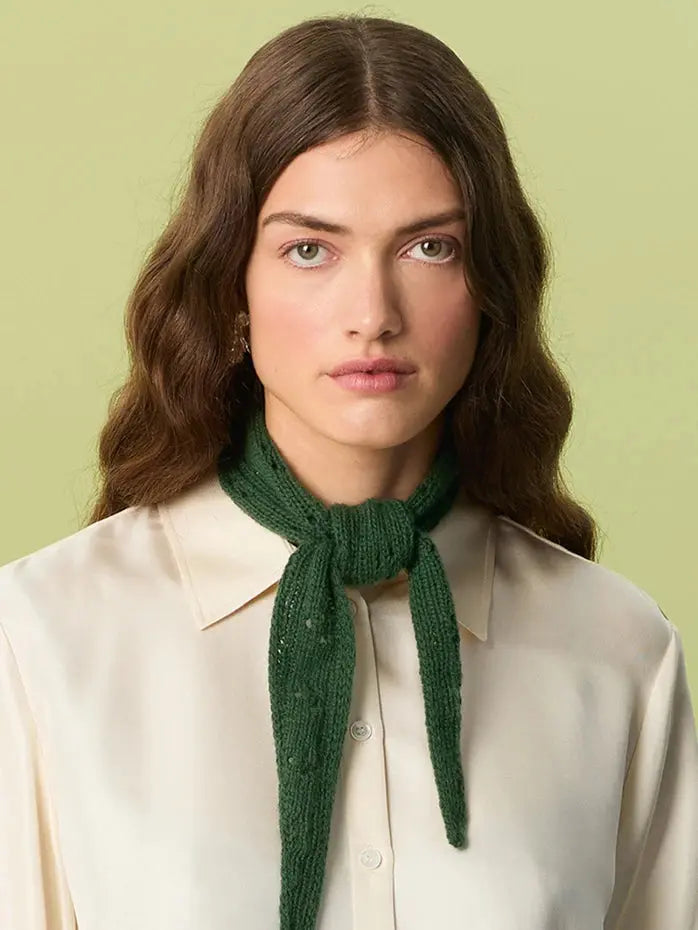 Sandnes Garn Miu Pointelle Scarf Pattern (ONLY FOR SALE WITH THE YARN FOR THE PROJECT) Sandnes Garn