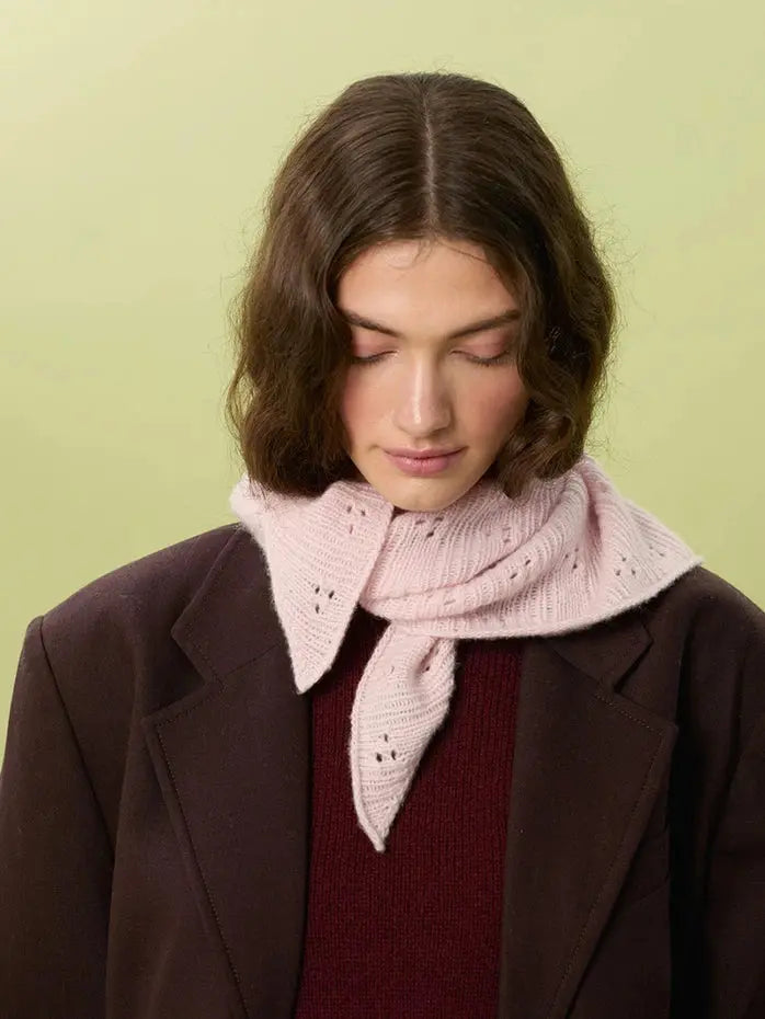 Sandnes Garn Miu Pointelle shawl Pattern (ONLY FOR SALE WITH THE YARN FOR THE PROJECT) Sandnes Garn