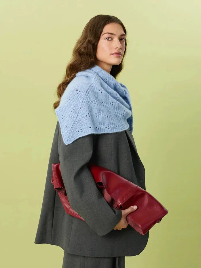 Sandnes Garn Miu Pointelle shawl Pattern (ONLY FOR SALE WITH THE YARN FOR THE PROJECT) Sandnes Garn