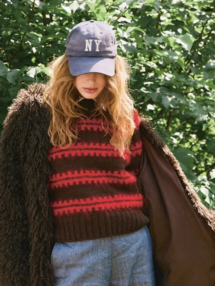 Sandnes Garn Ridge sweater - Treasure Modern Knitting