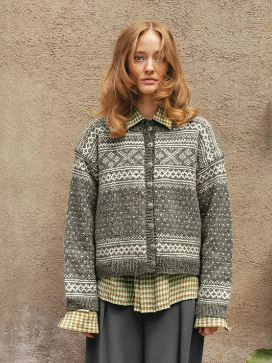 Sandnes Garn Setesdal cardigan pattern Sandnes Garn