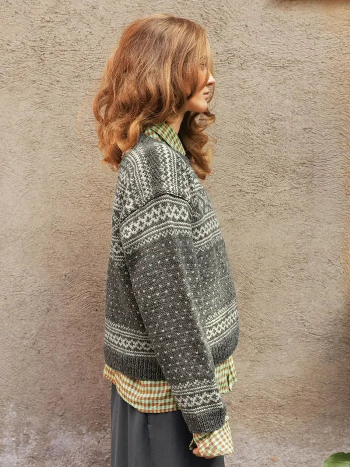 Sandnes Garn Setesdal cardigan pattern Sandnes Garn