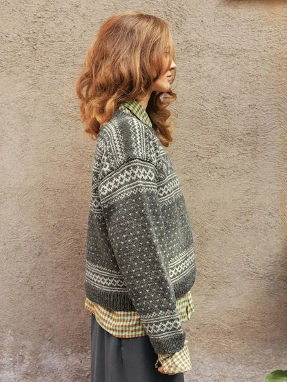 Sandnes Garn Setesdal cardigan pattern Sandnes Garn