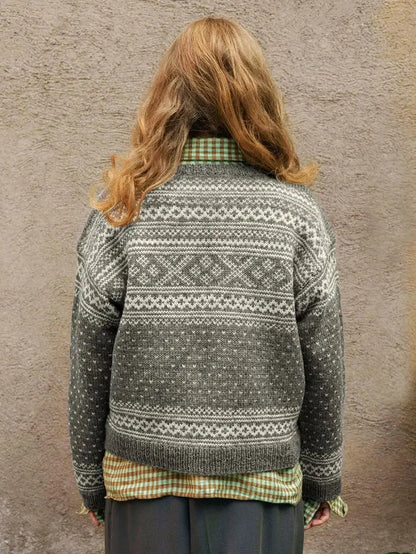 Sandnes Garn Setesdal cardigan pattern Sandnes Garn