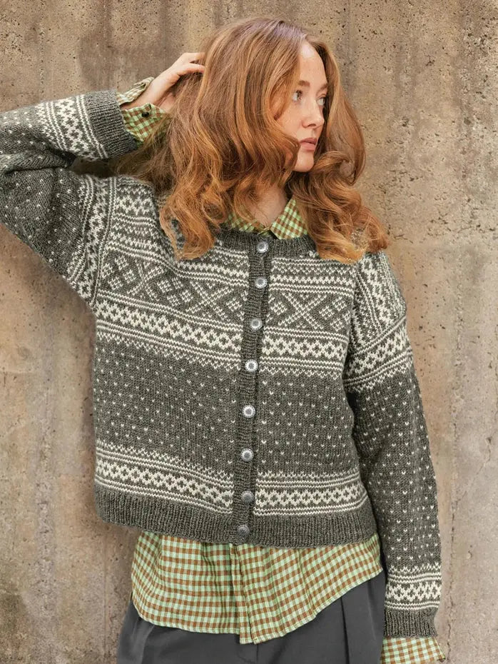 Sandnes Garn Setesdal cardigan pattern Sandnes Garn
