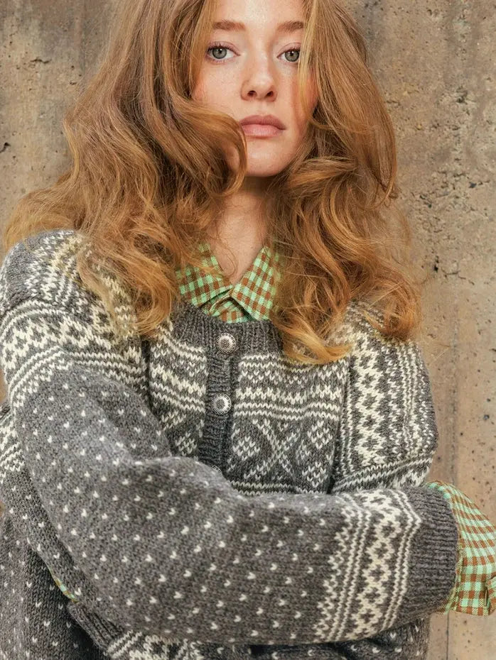 Sandnes Garn Setesdal cardigan pattern Sandnes Garn