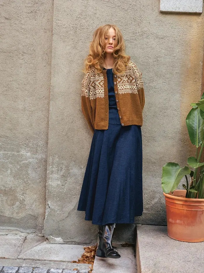 Sandnes Garn Setesdal cardigan pattern Sandnes Garn