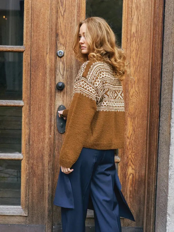 Sandnes Garn Setesdal cardigan pattern Sandnes Garn