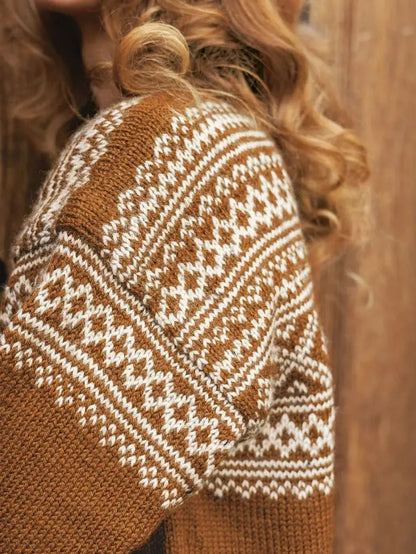 Sandnes Garn Setesdal cardigan pattern Sandnes Garn