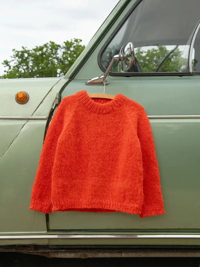 Sandnes Garn Tiro sweater pattern - Børstet Alpakka edition Sandnes Garn