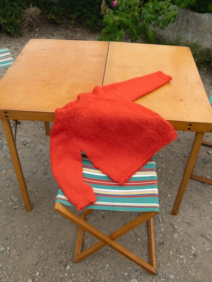 Sandnes Garn Tiro sweater pattern - Børstet Alpakka edition Sandnes Garn