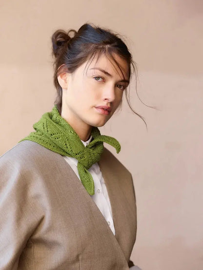 Sandnes cashmere Petra scarf yarn kit Sandnes Garn