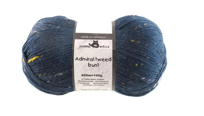 Schoppel Admiral Tweed bunt 100g Schoppel