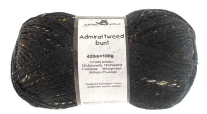 Schoppel Admiral Tweed bunt 100g Schoppel