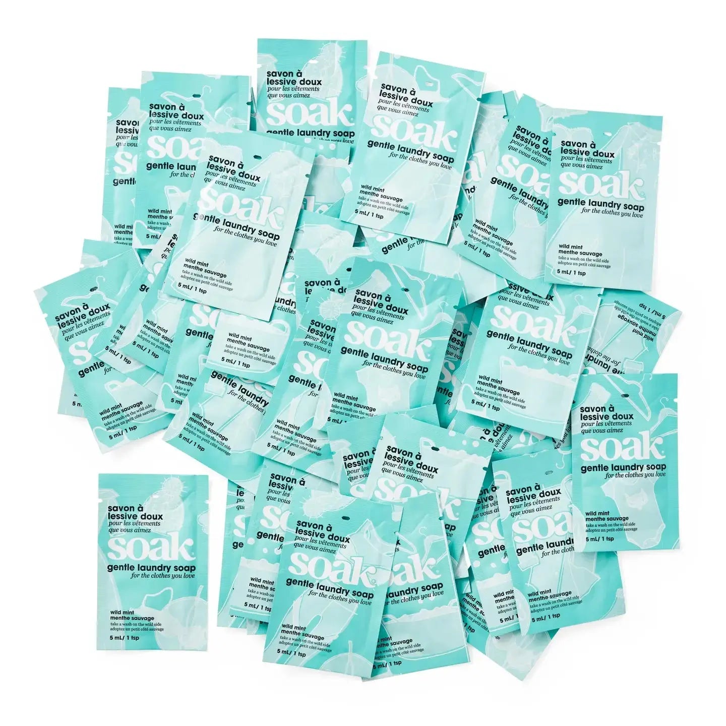 Soak Wash - Soak® Laundry Soap - 5mL sachets - Treasure Modern Knitting