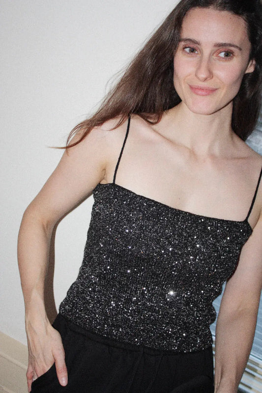 Spektakelstrik 99 Sequins top pattern Spektakelstrik