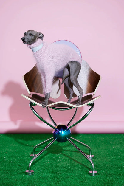 Spektakelstrik Fat Fur Dog Coat bundle includes hardback book with 27 patterns