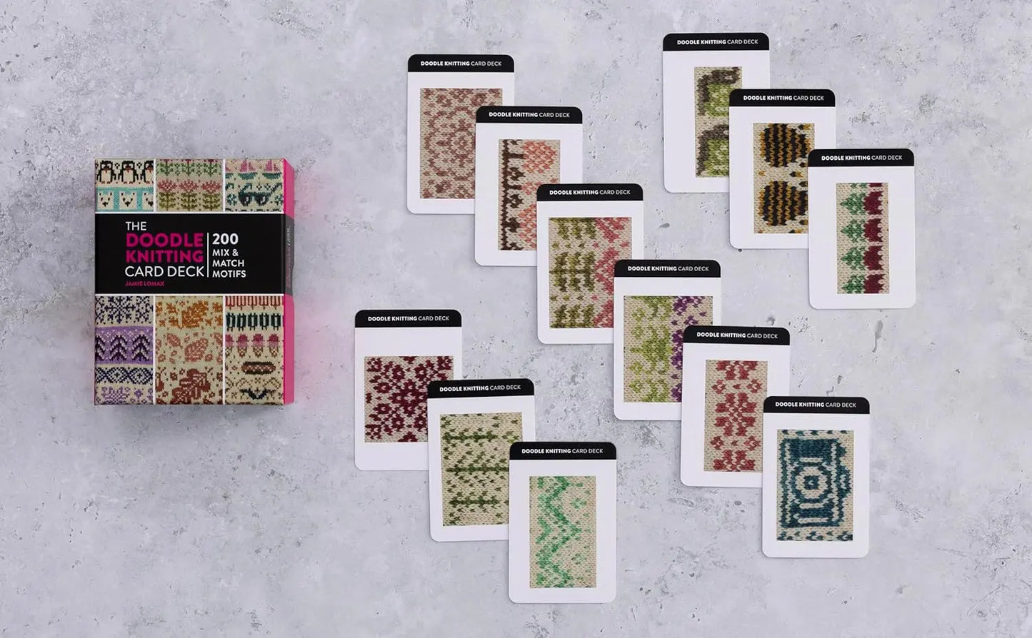 The Doodle Knitting Card Deck - Jamie Lomax David & Charles