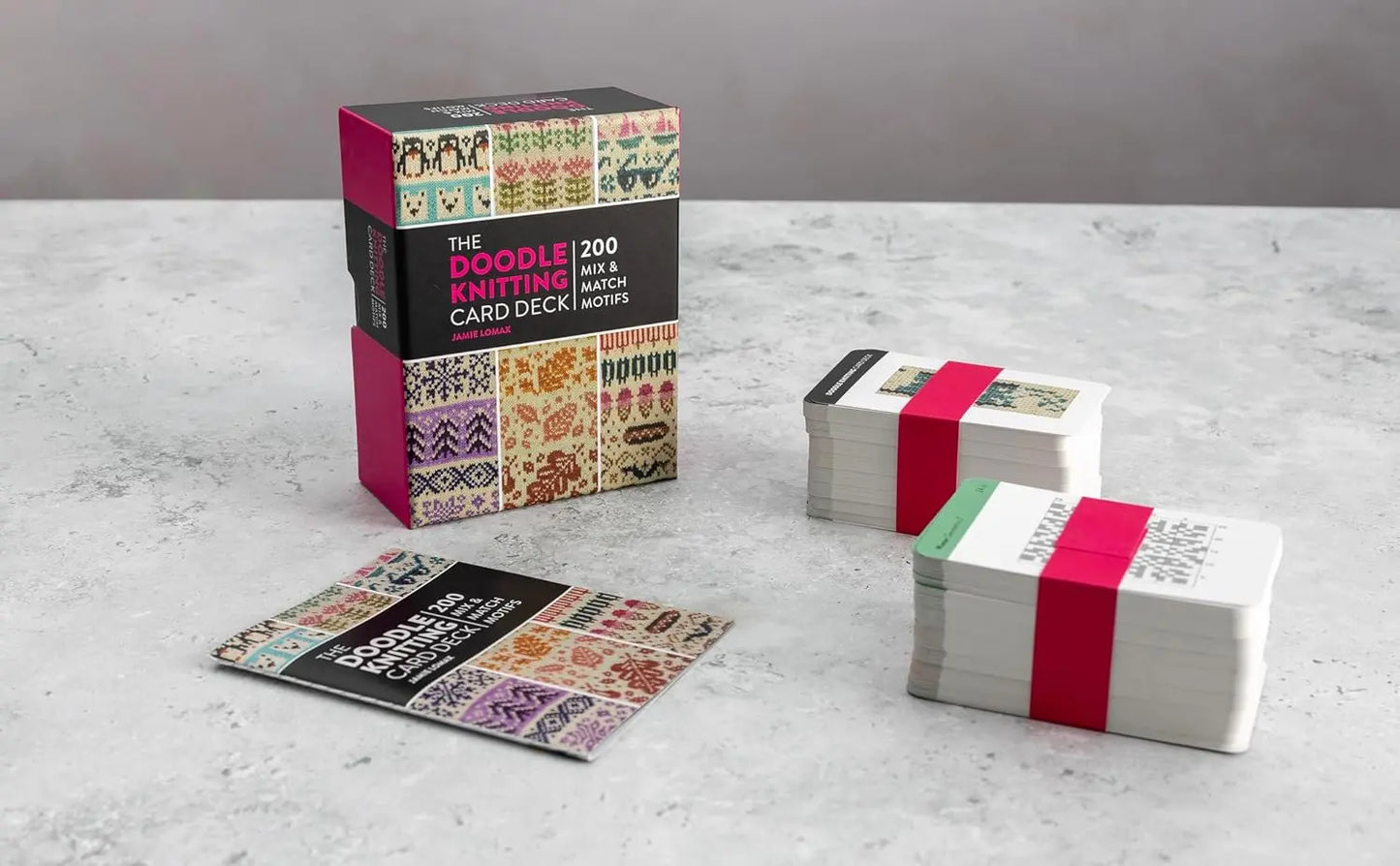 The Doodle Knitting Card Deck - Jamie Lomax David & Charles