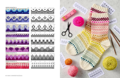 The Doodle Sock Knit Directory: 200 mix & match motifs to design and knit your own socks