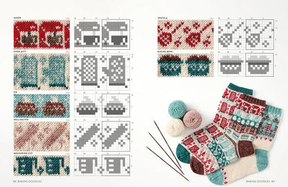 The Doodle Sock Knit Directory: 200 mix & match motifs to design and knit your own socks