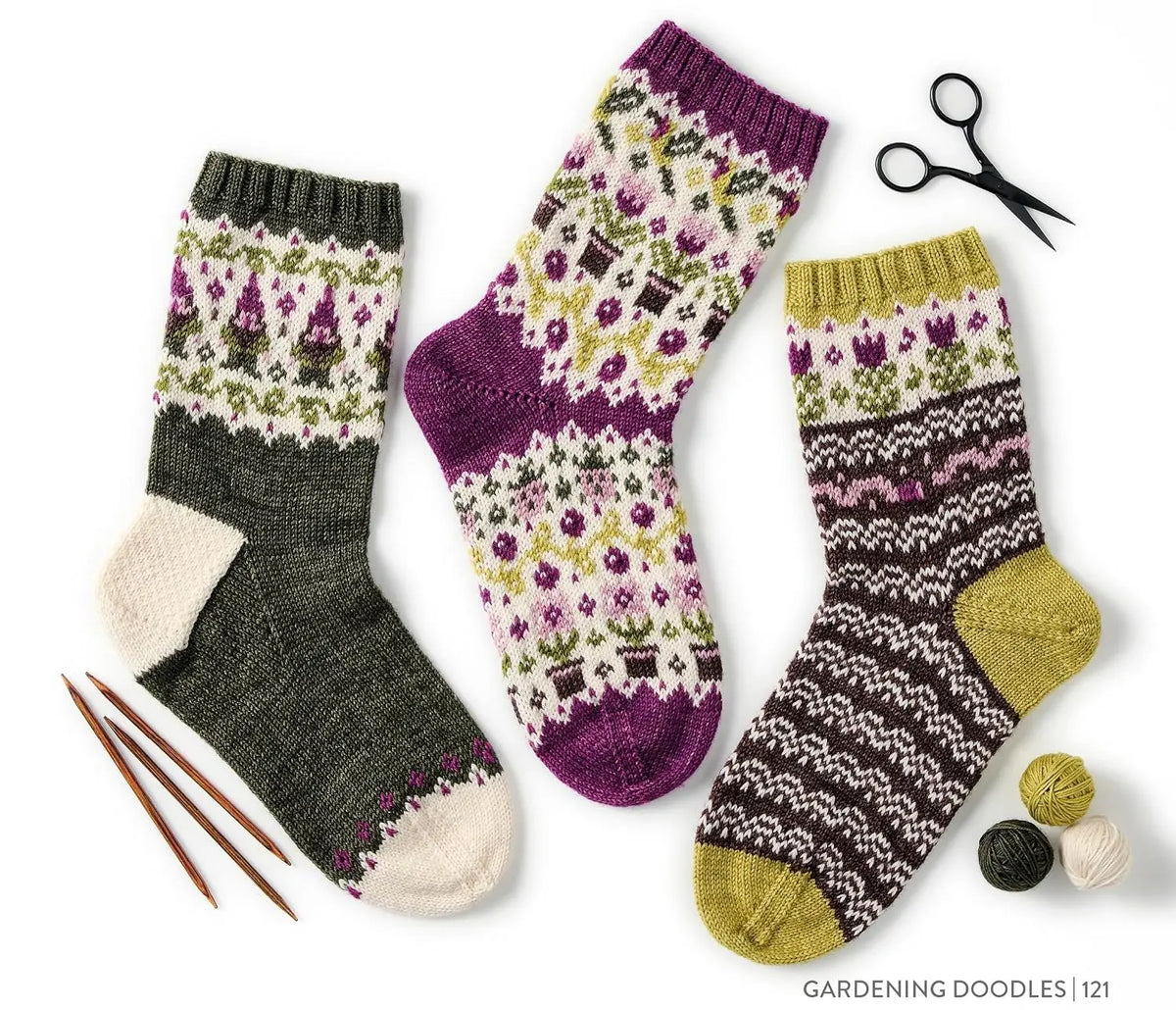 The Doodle Sock Knit Directory: 200 mix & match motifs to design and knit your own socks