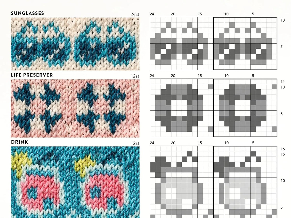 The Doodle Sock Knit Directory: 200 mix & match motifs to design and knit your own socks
