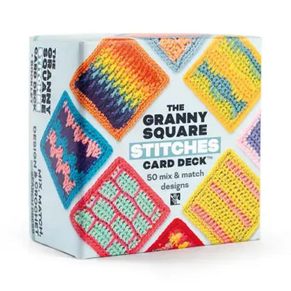 The Granny Square Stitches Card Deck - Search Press - Treasure Modern Knitting