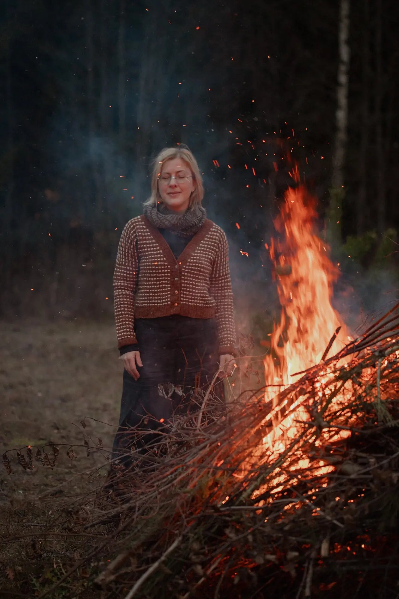 The Island and the Forest: A Knitted Correspondence by Erika Åberg & Lotta H. Löthgren PRE-ORDER Laine