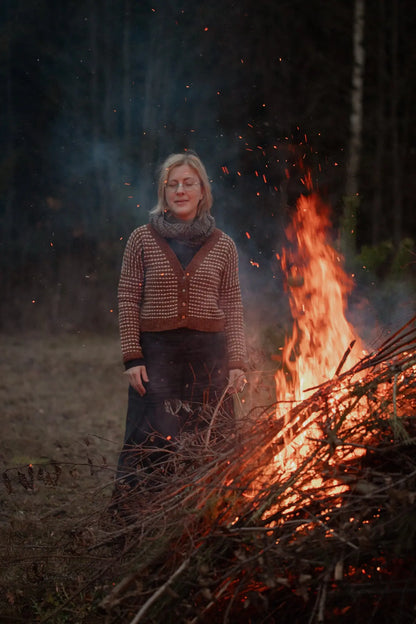 The Island and the Forest: A Knitted Correspondence by Erika Åberg & Lotta H. Löthgren PRE-ORDER Laine