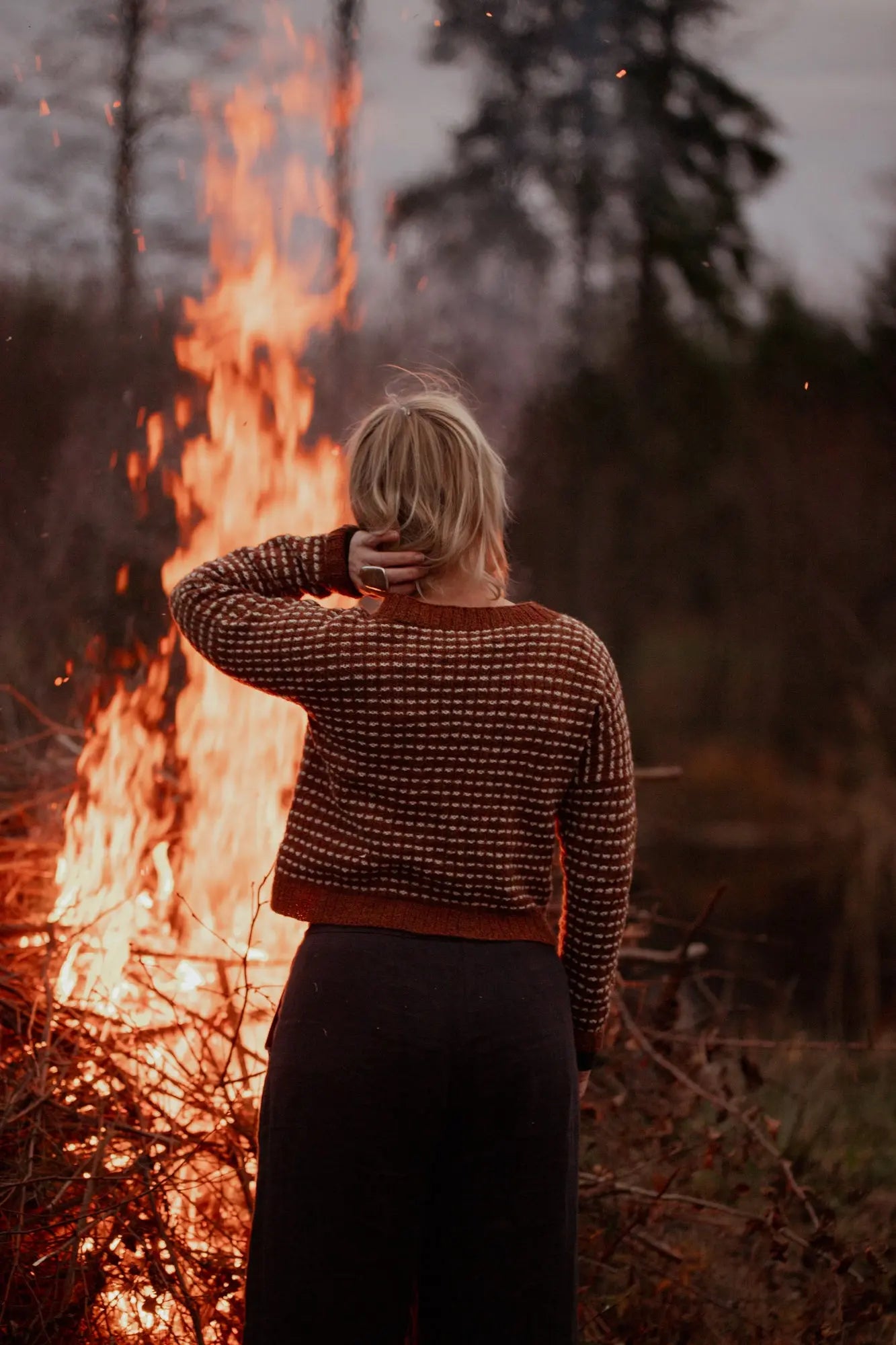 The Island and the Forest: A Knitted Correspondence by Erika Åberg & Lotta H. Löthgren PRE-ORDER Laine