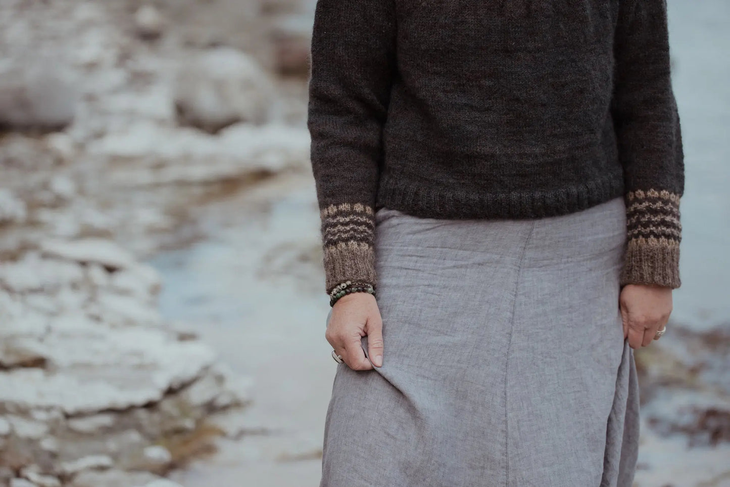 The Island and the Forest: A Knitted Correspondence by Erika Åberg & Lotta H. Löthgren PRE-ORDER Laine