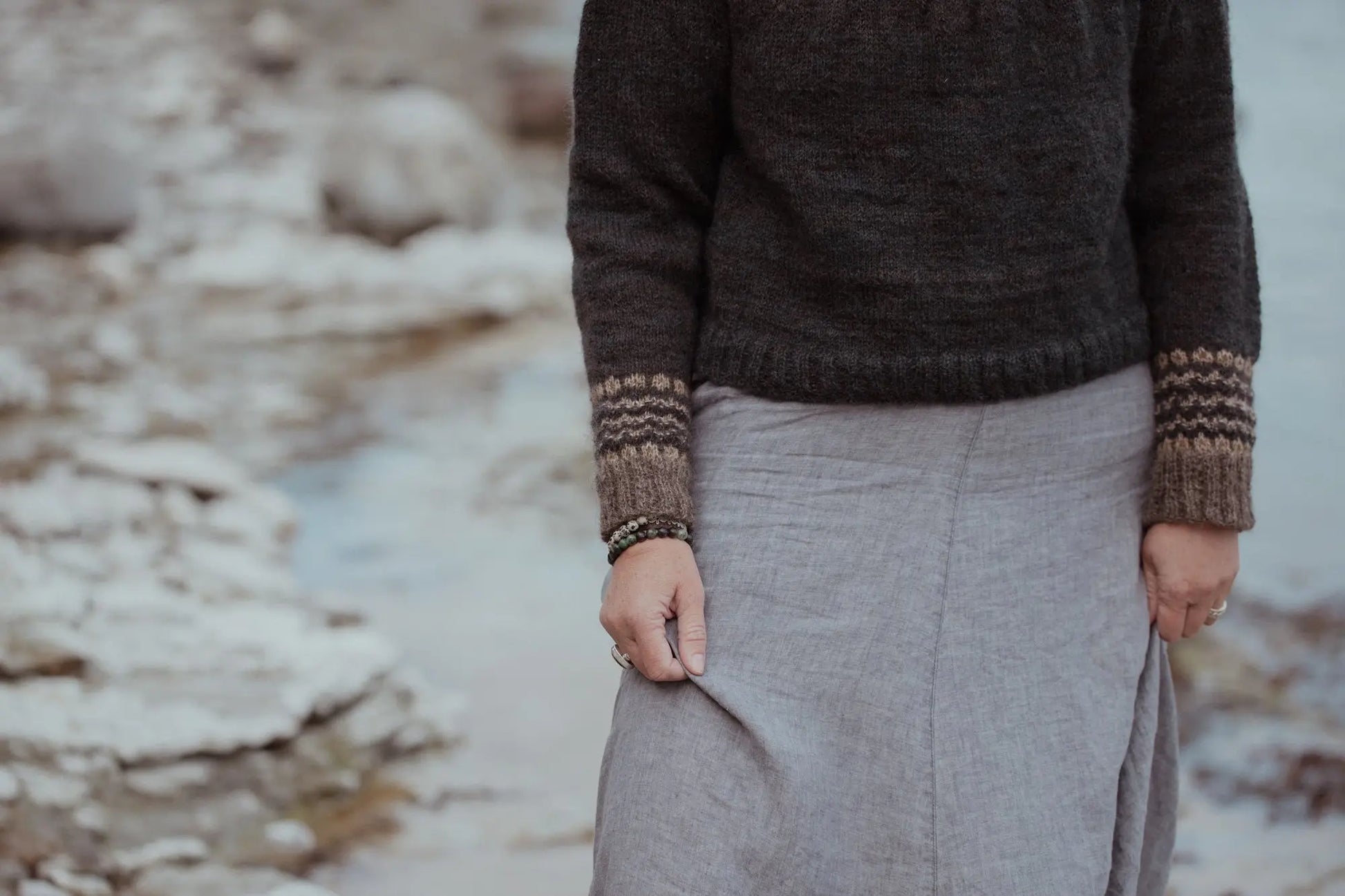 The Island and the Forest: A Knitted Correspondence by Erika Åberg & Lotta H. Löthgren PRE-ORDER Laine
