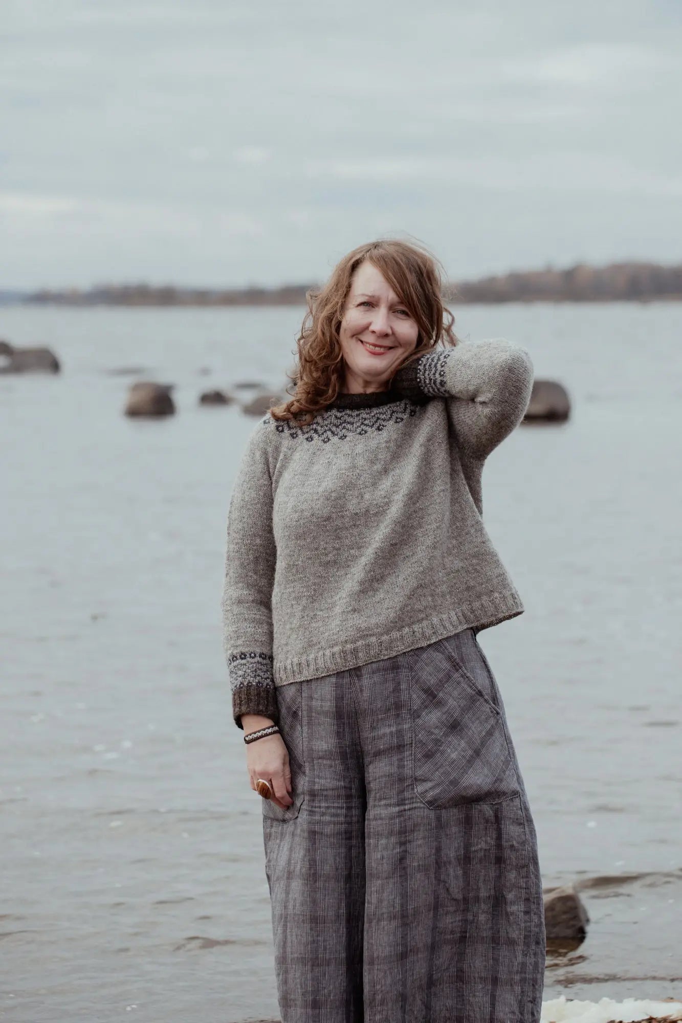 The Island and the Forest: A Knitted Correspondence by Erika Åberg & Lotta H. Löthgren PRE-ORDER Laine