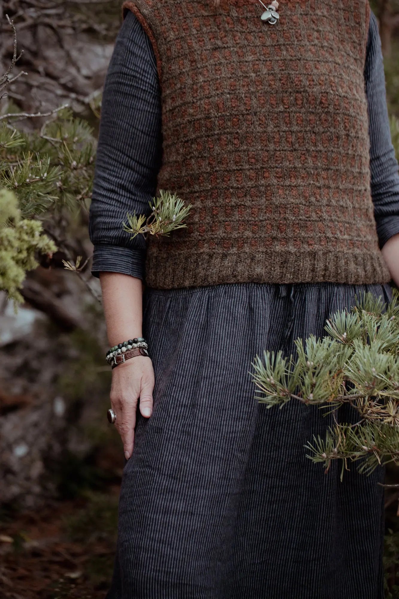 The Island and the Forest: A Knitted Correspondence by Erika Åberg & Lotta H. Löthgren PRE-ORDER Laine