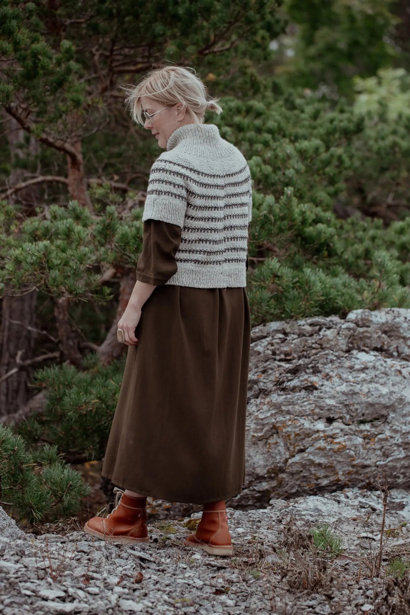 The Island and the Forest: A Knitted Correspondence by Erika Åberg & Lotta H. Löthgren PRE-ORDER Laine