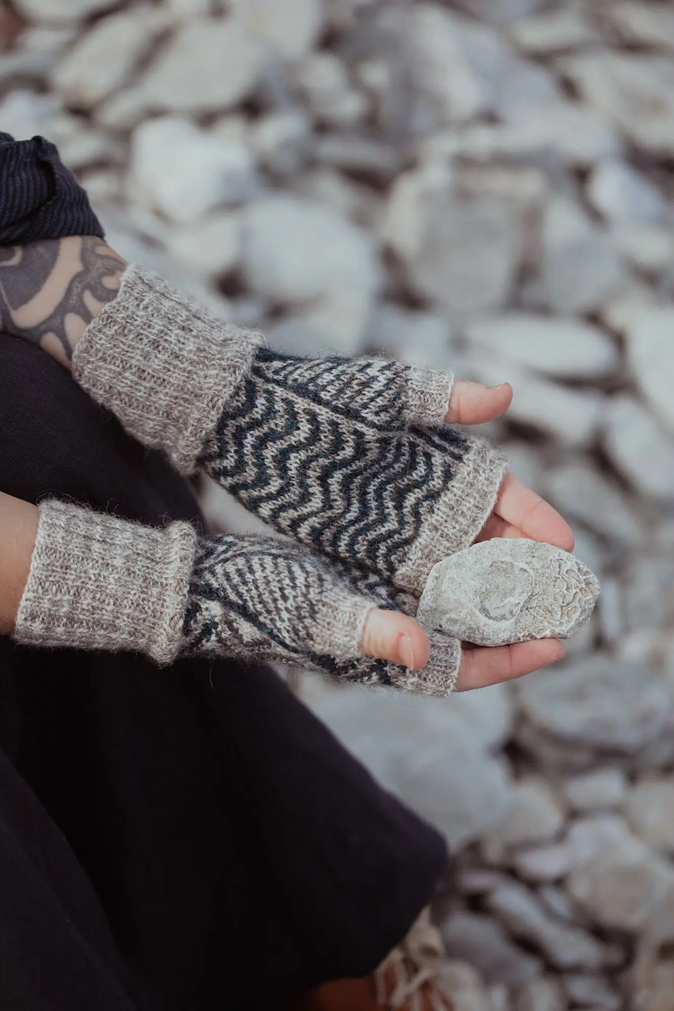 The Island and the Forest: A Knitted Correspondence by Erika Åberg & Lotta H. Löthgren PRE-ORDER Laine