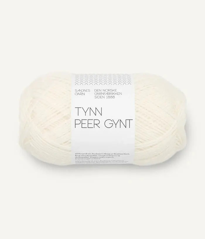 Tynn Peer Gynt Sandnes Garn - Treasure Modern Knitting