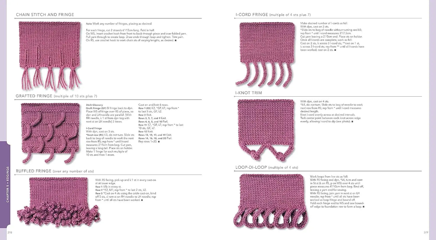 Vogue Knitting: the Ultimate Stitch Dictionary (Vogue Knitting Stitchionary): More Than 800 Stitch Patterns: More Than 800 Stitch Patterns - Includes ... Cable, Edging, and Knit and Purl Patterns