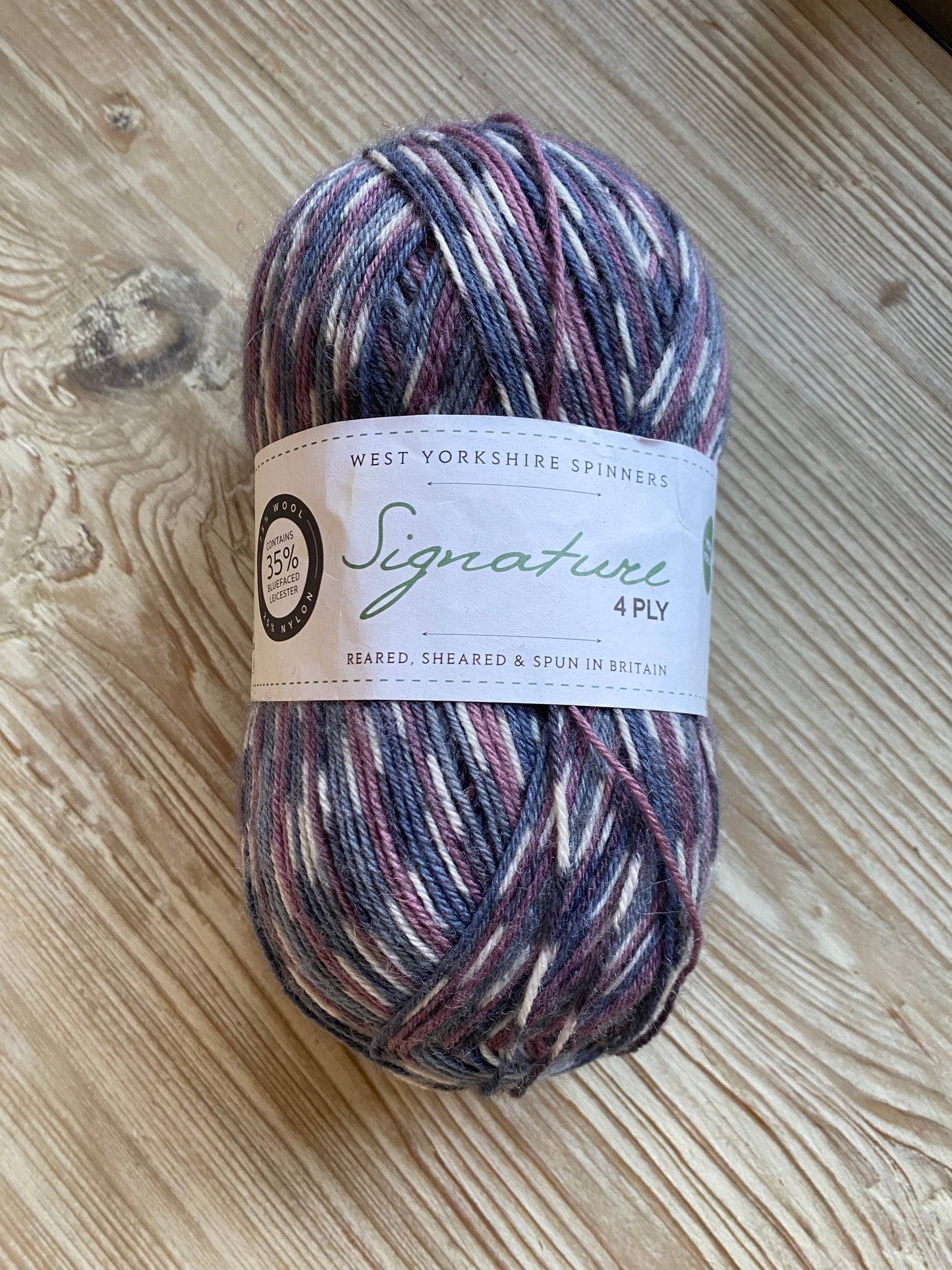 West Yorkshire Spinners Signature 4 ply