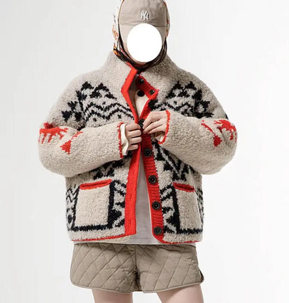 Winter Chunky Jacket Treasure Modern Knitting