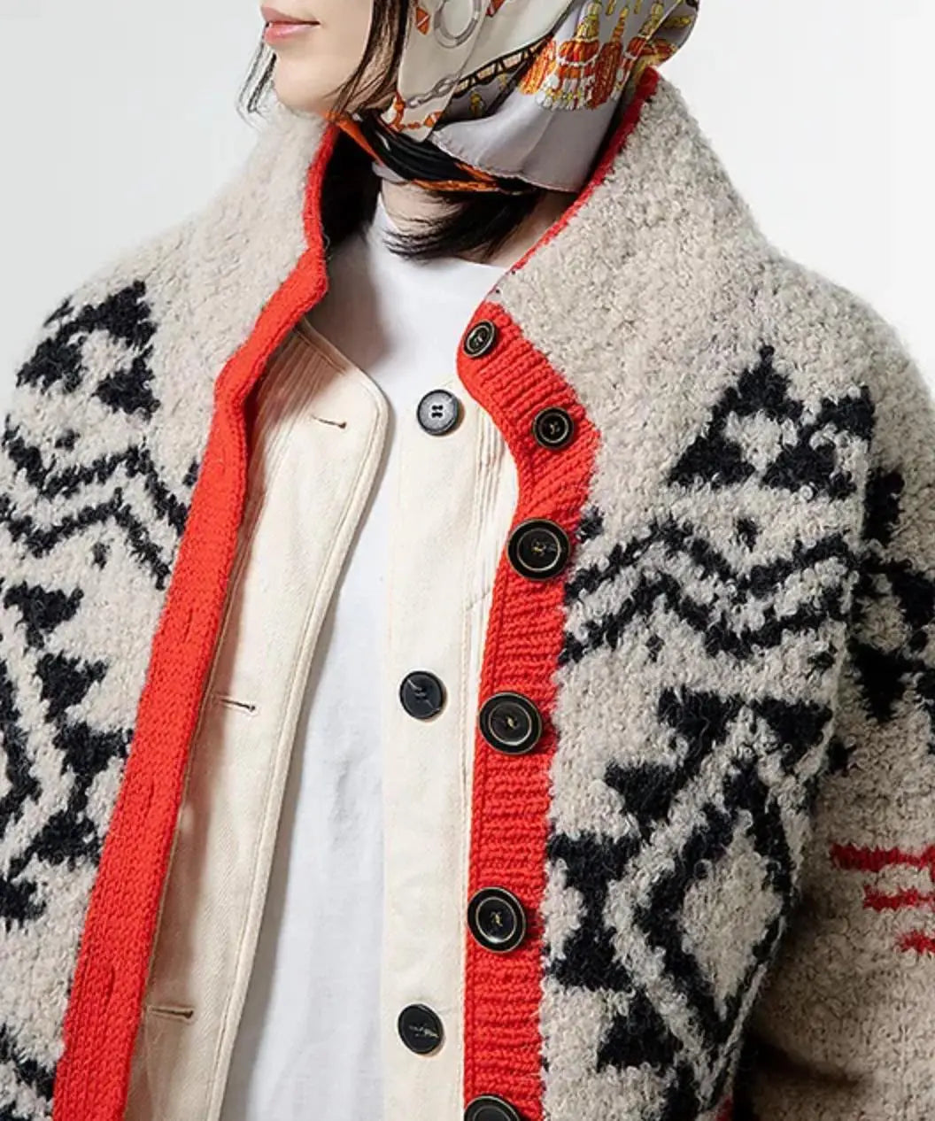 Winter Chunky Jacket Treasure Modern Knitting