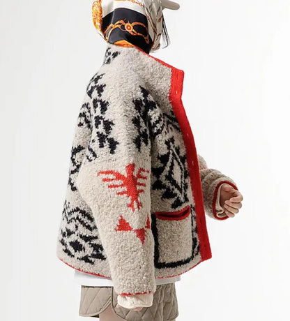 Winter Chunky Jacket Treasure Modern Knitting