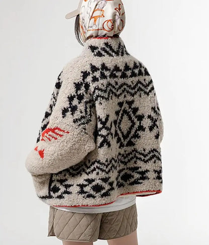 Winter Chunky Jacket Treasure Modern Knitting
